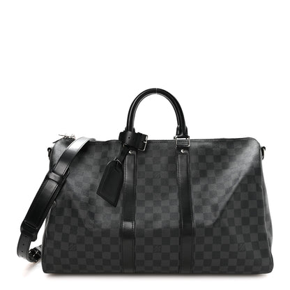 Louis Vuitton Damier Graphite Keepall Bandouliere 45 1 of 9