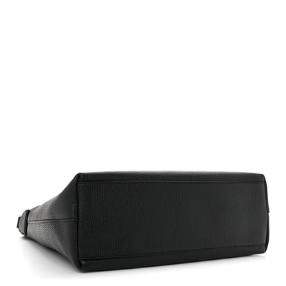 Gucci Dollar Calfskin GG Hobo Black 4 of 12