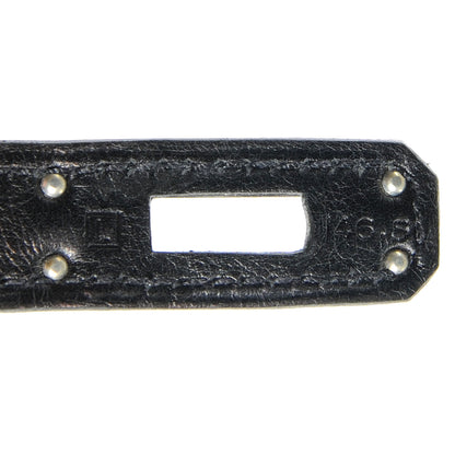 Hermes Swift Kelly Cut Clutch Pochette Black 7 of 8