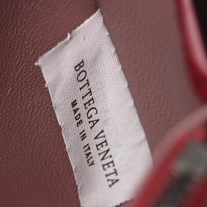 Bottega Veneta Nappa Intrecciato Camera Bag Red 8 of 13