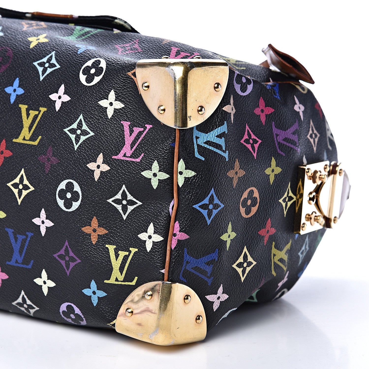 Louis Vuitton Monogram Multicolor Speedy 30 Black 8 of 18