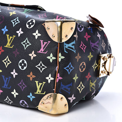 Louis Vuitton Monogram Multicolor Speedy 30 Black 8 of 18