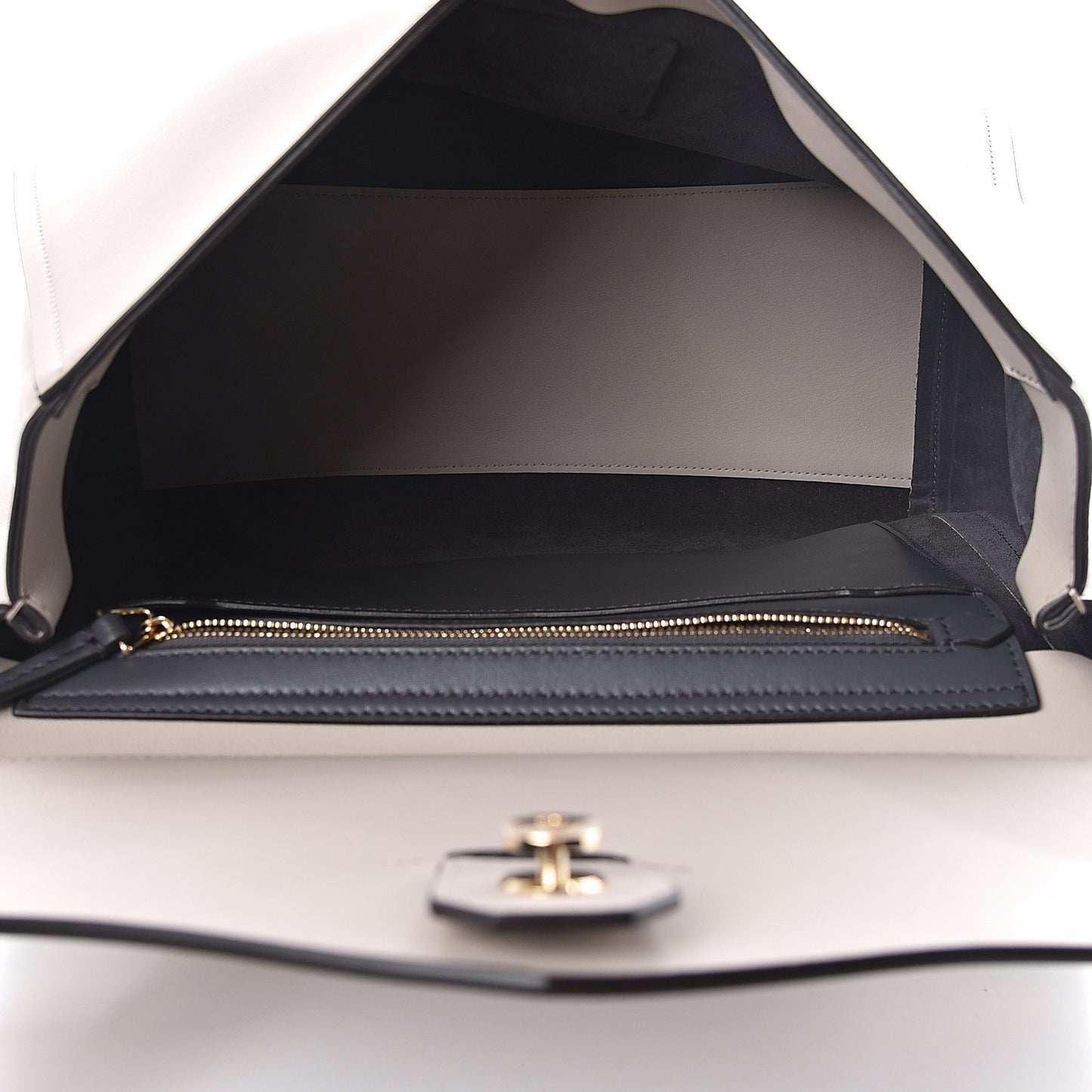 Calfskin Medium Mystic Shoulder Bag Natural