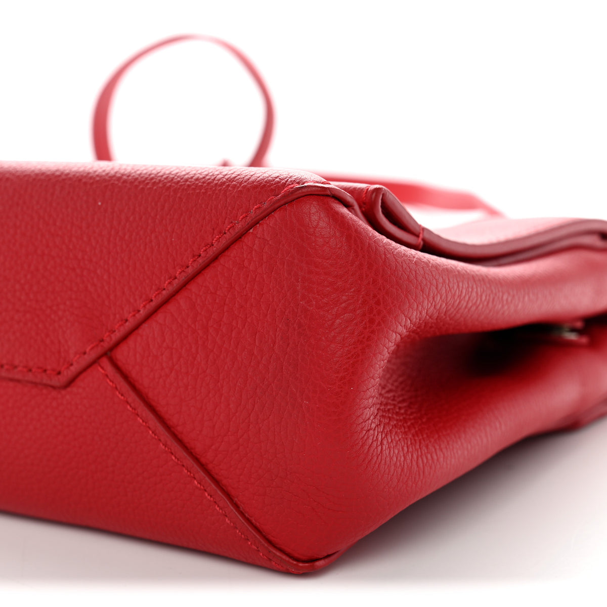 Calfskin Lockme II Chain Bag BB Rubis