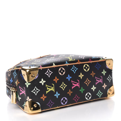 Louis Vuitton Monogram Multicolor Trouville Black 4 of 11