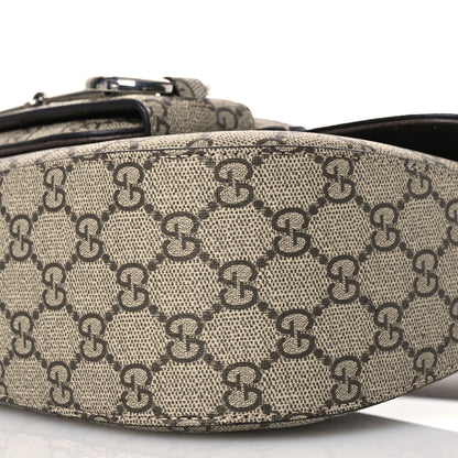 Gucci Monogram Small Horsebit 1955 Asymmetric Shoulder Bag 10 of 11
