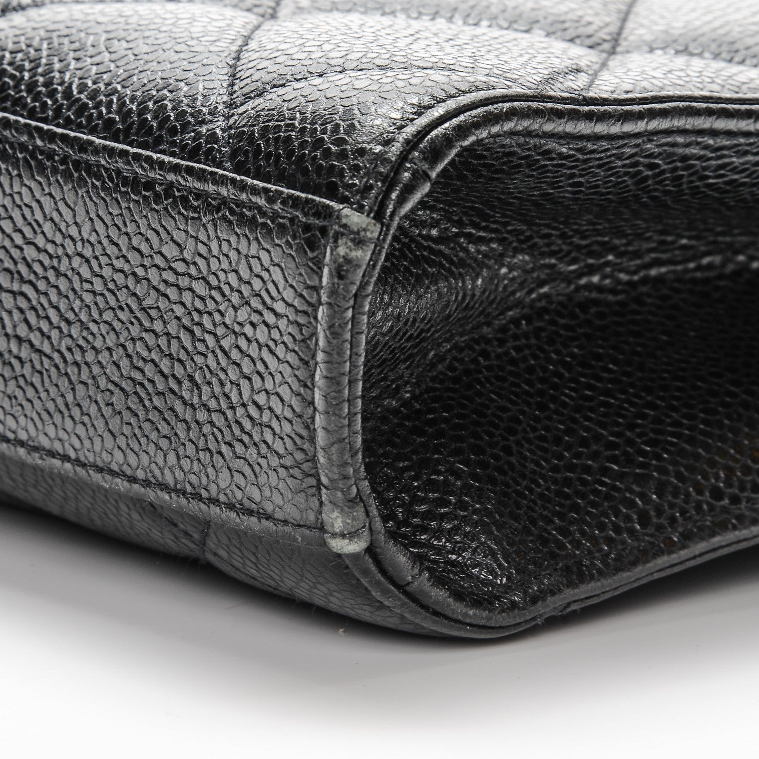 Chanel Caviar Quilted Briefcase Laptop Bag Black 10 of 19