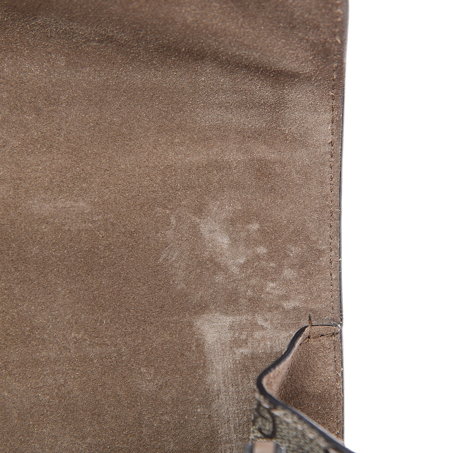 Gucci GG Supreme Monogram Small Dionysus Shoulder Bag Taupe 10 of 11