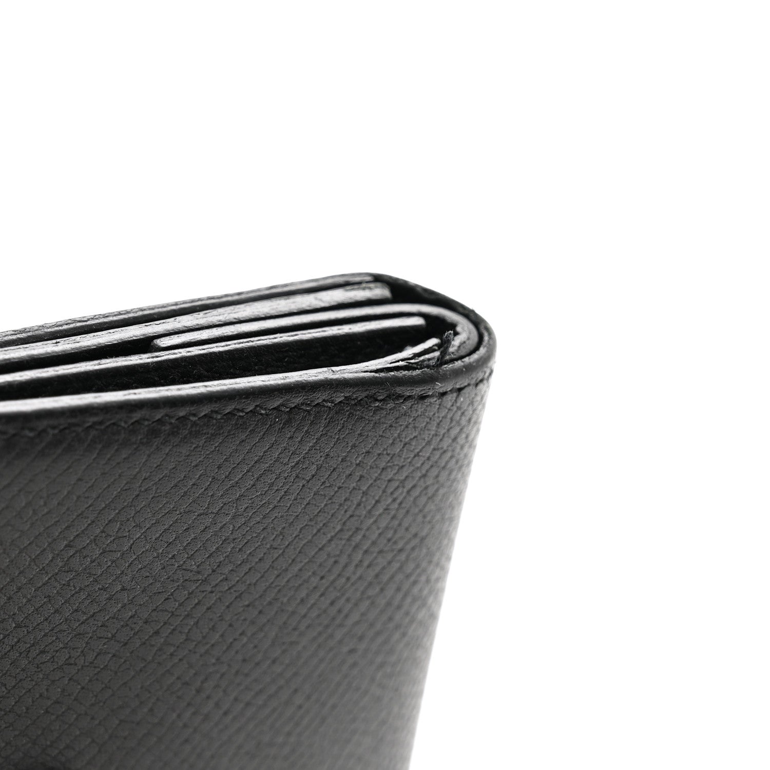 Hermes Epsom Mini Bearn Wallet Black 7 of 7