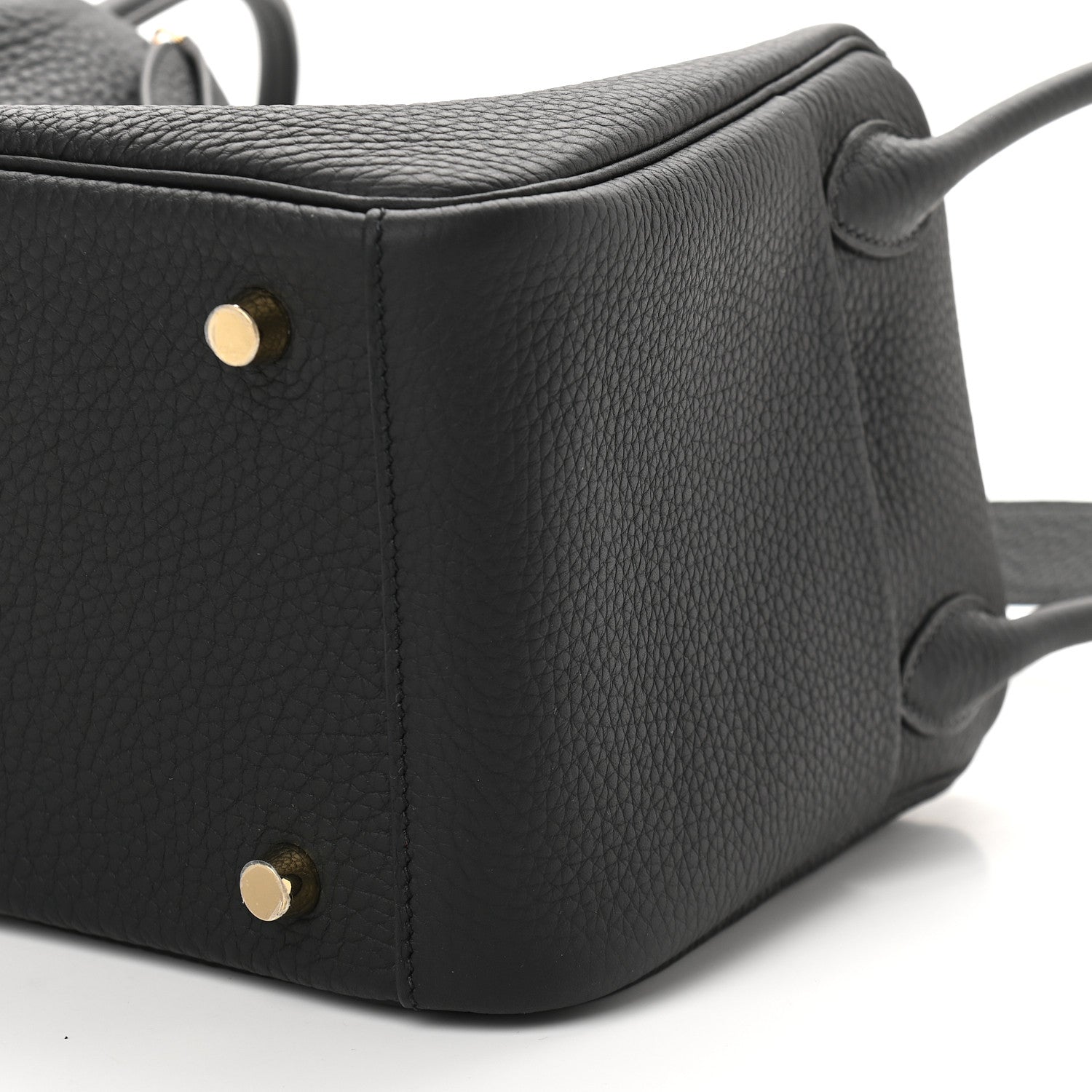 Hermes Taurillon Clemence Lindy 26 Black 9 of 9