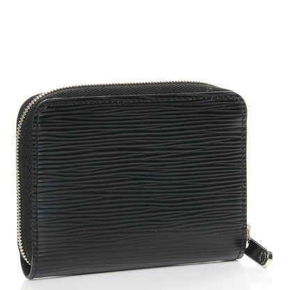 Louis Vuitton Epi Zippy Coin Purse Black 3 of 7