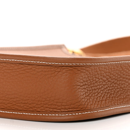 Hermes Taurillon Clemence Evelyne TPM Gold 10 of 11