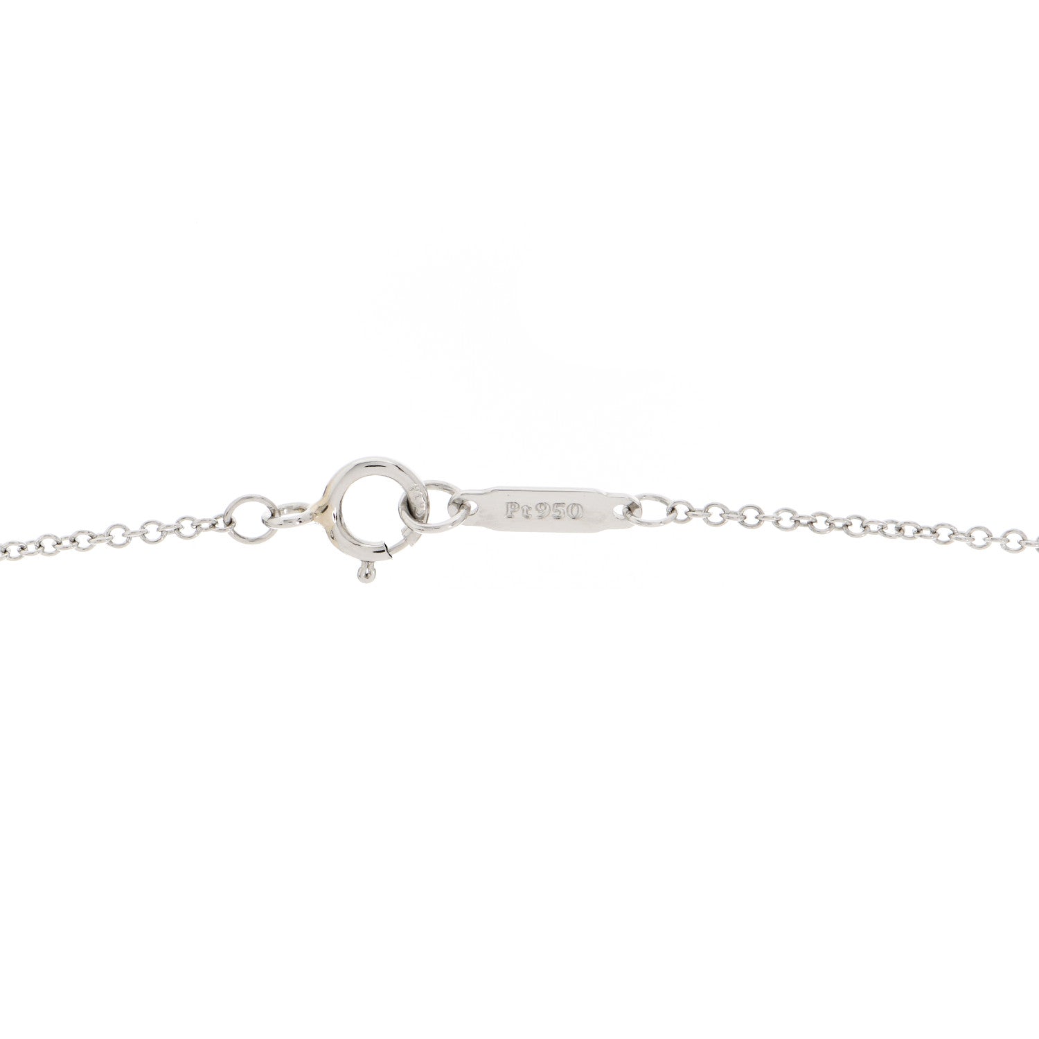 Tiffany Platinum Diamond Pink Tourmaline Paper Flowers Firefly Pendant Necklace 5 of 6