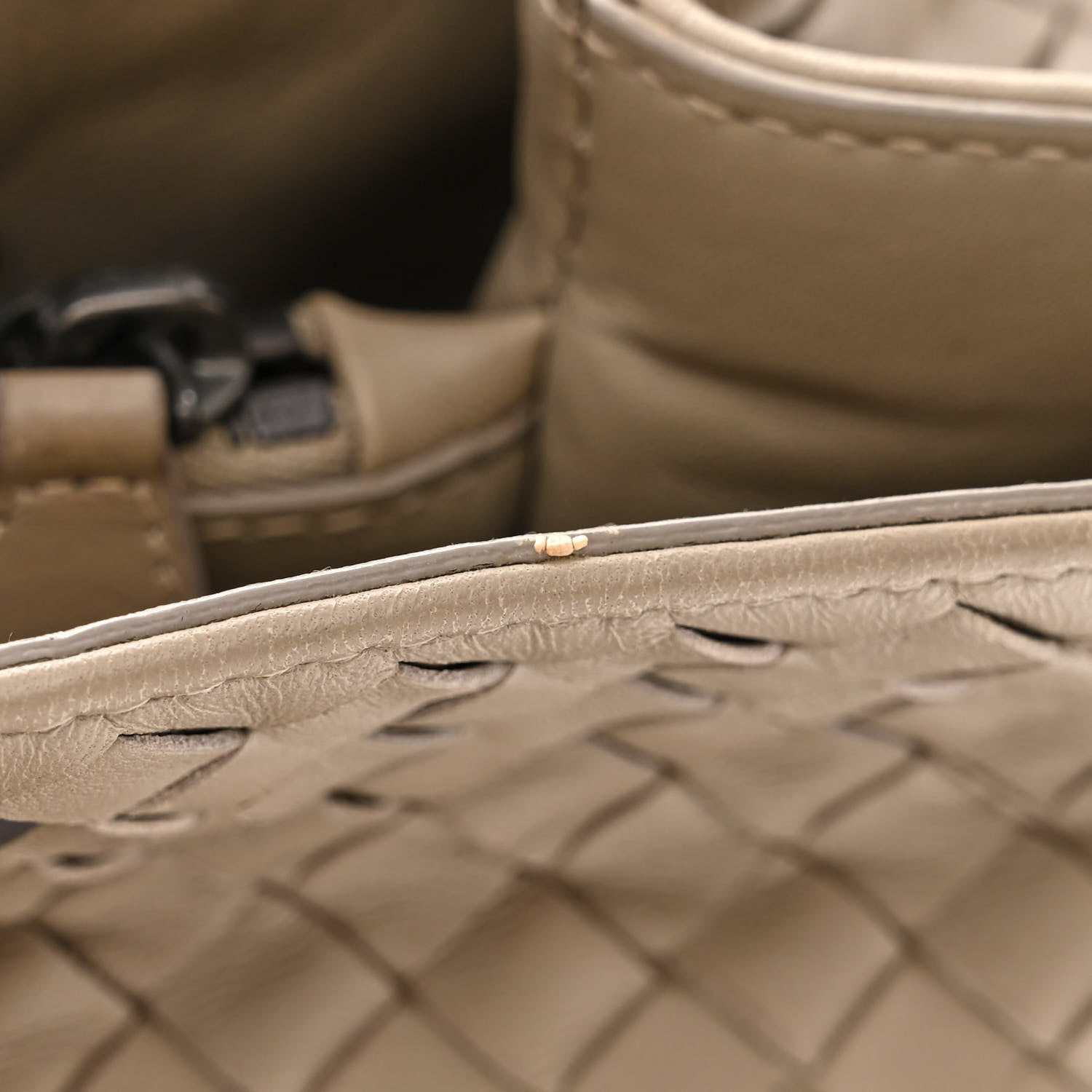 Bottega Veneta Nappa Intrecciato Top Handle Tote Fume 17 of 17