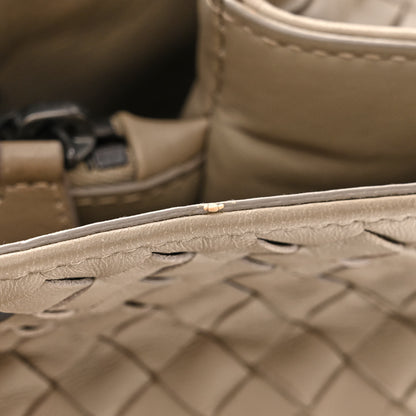 Bottega Veneta Nappa Intrecciato Top Handle Tote Fume 17 of 17