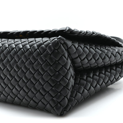 Bottega Veneta Nappa Intrecciato Patti Top Handle Bag Black 10 of 10