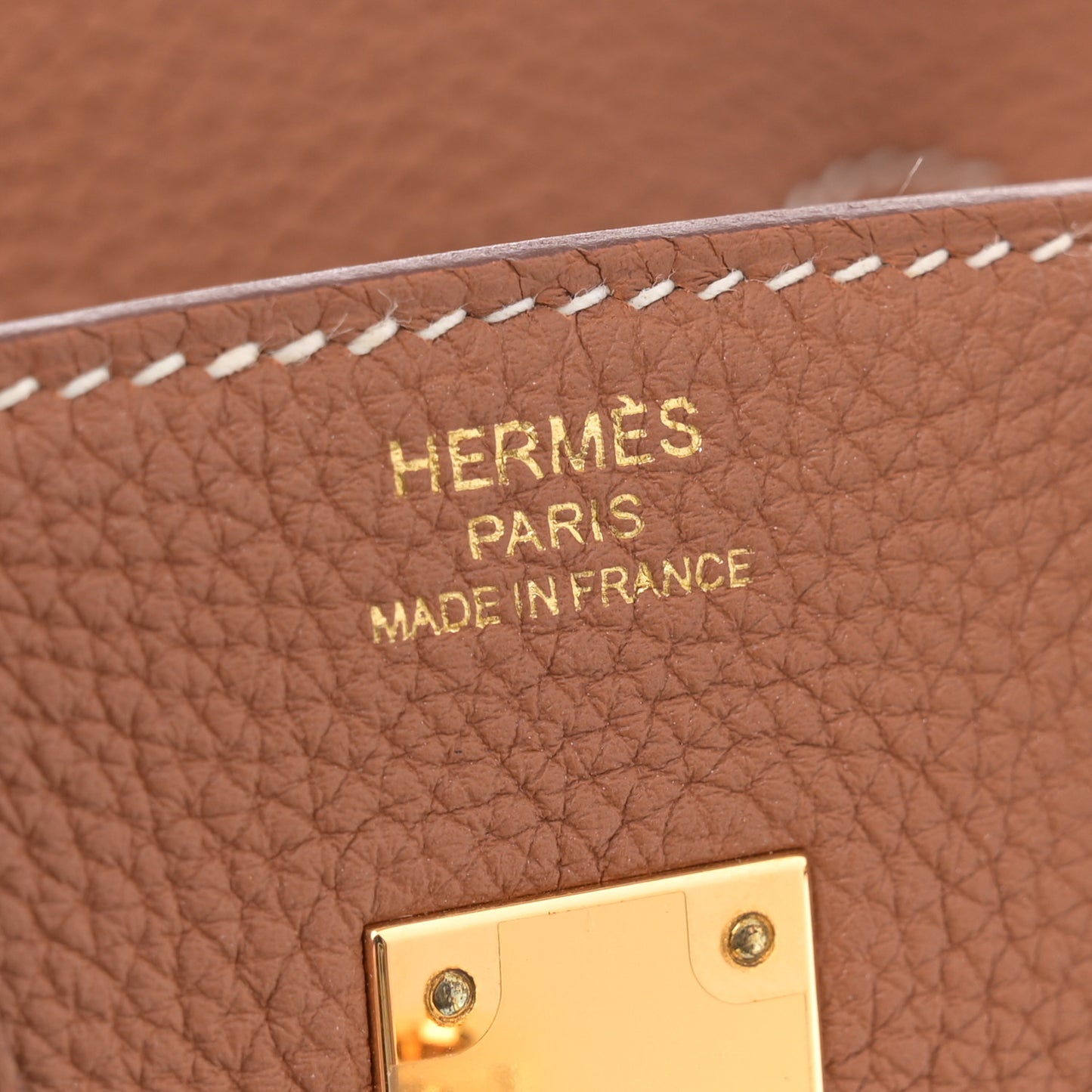 Togo Birkin 25 Gold