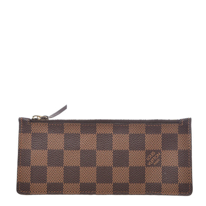 Louis Vuitton Damier Ebene Josephine Wallet Zippered Insert 1 of 10