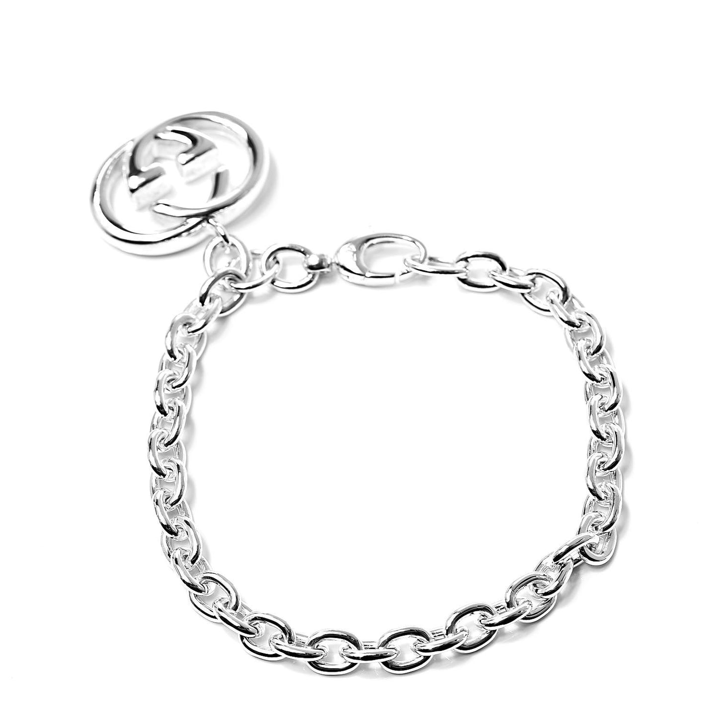 Sterling Silver Britt Charm Bracelet