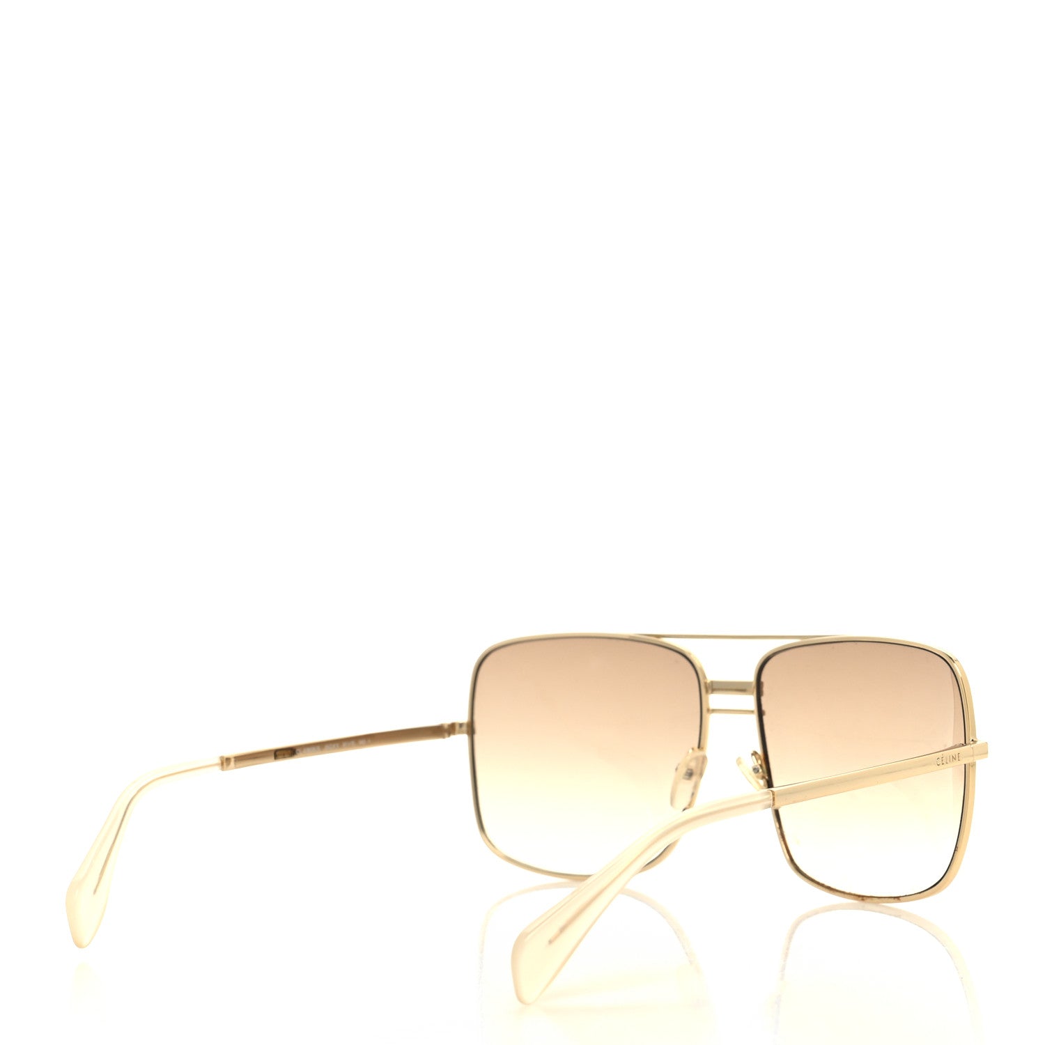 Celine Metal Sunglasses CL 41808/S Gold 4 of 6