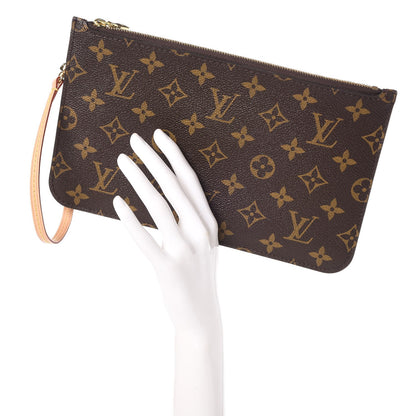 Louis Vuitton Monogram Neverfull MM GM Pochette 2 of 8