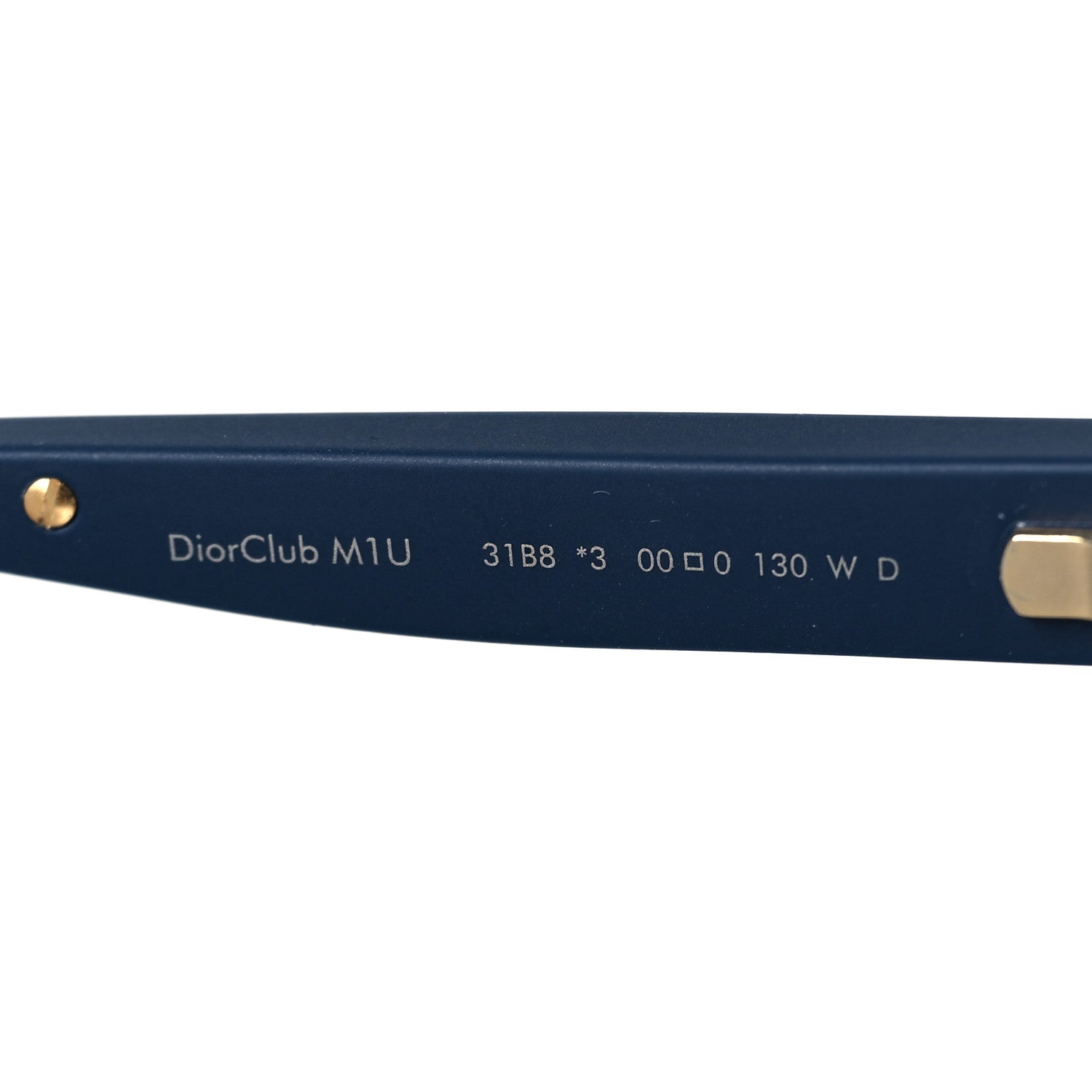 Christian Dior Oblique Diorclub M1U Mask Sunglasses Blue 6 of 8