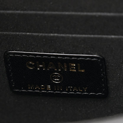 Chanel Lambskin Quilted Mini Trendy CC Chain Wallet Black 5 of 10