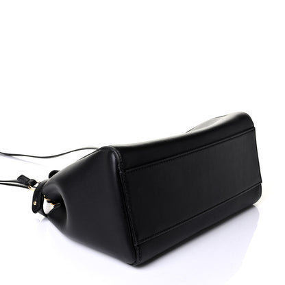 Fendi Nappa Mini Peekaboo Iconic Satchel Black 3 of 6