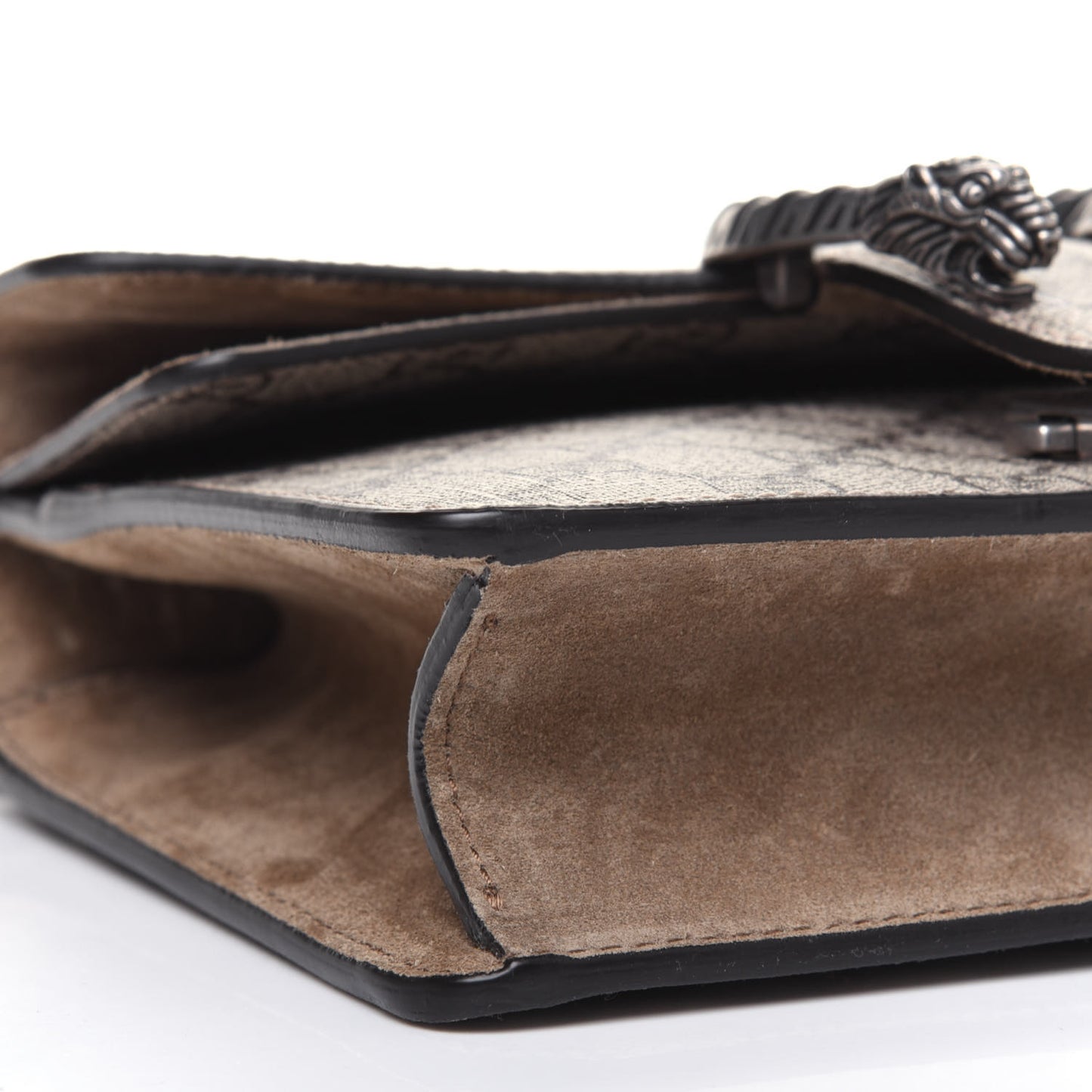 GG Supreme Monogram Mini Dionysus Shoulder Bag Taupe