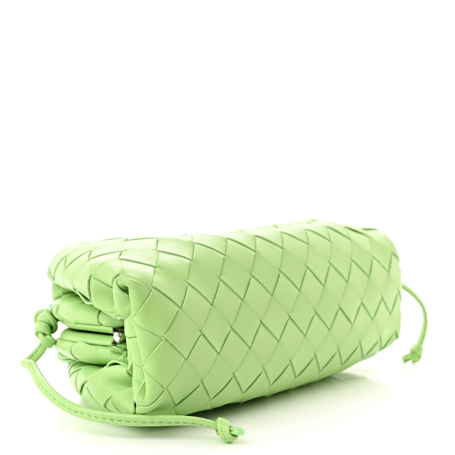 Bottega Veneta Nappa Intrecciato The Mini Pouch Pistachio 4 of 10