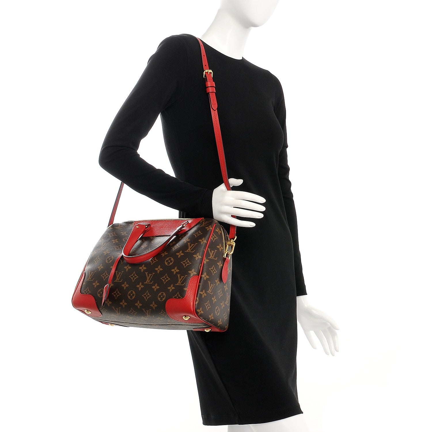 Louis Vuitton Monogram Retiro NM Cherry 2 of 11
