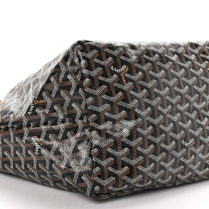Goyard Goyardine Saint Louis GM Black Gold 10 of 12