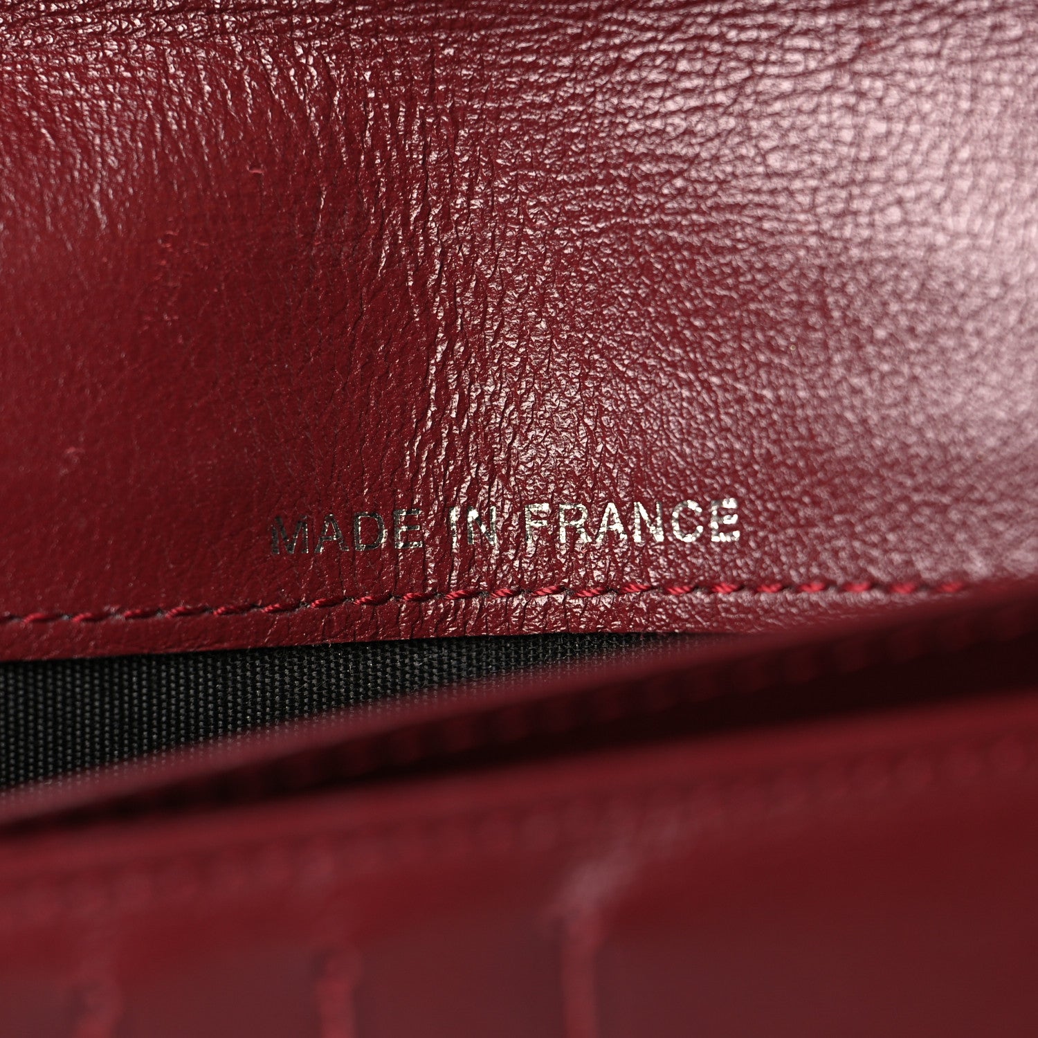Chanel Caviar Timeless CC Yen Wallet Red 7 of 9