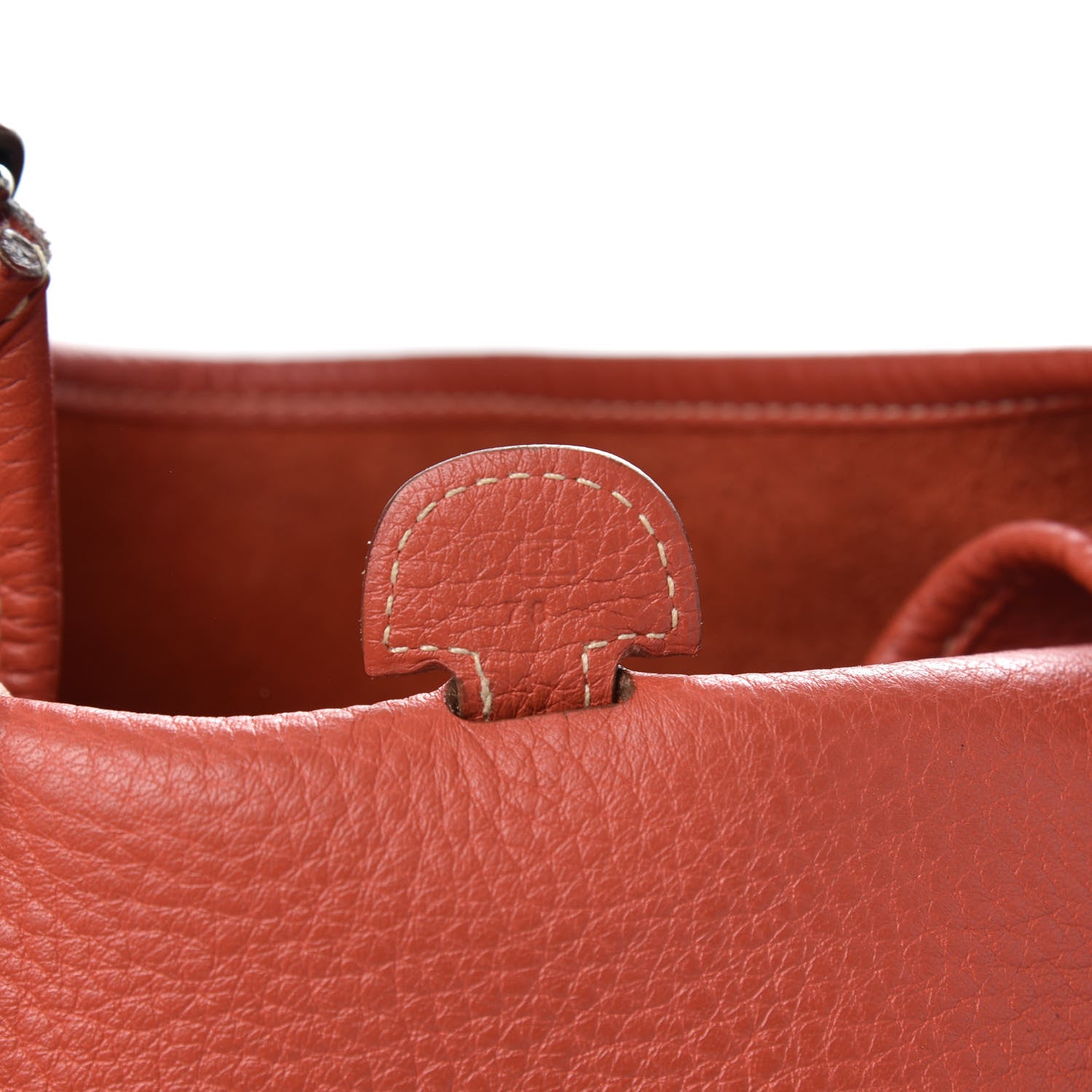 Hermes Taurillon Clemence Amazone Evelyne III PM Sanguine 7 of 12