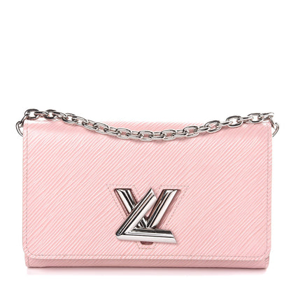 Louis Vuitton Epi Twist Chain Wallet Rose Ballerine 1 of 7