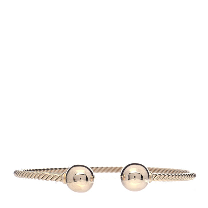 David Yurman 18K Yellow Gold 10mm Solari Bracelet 1 of 6