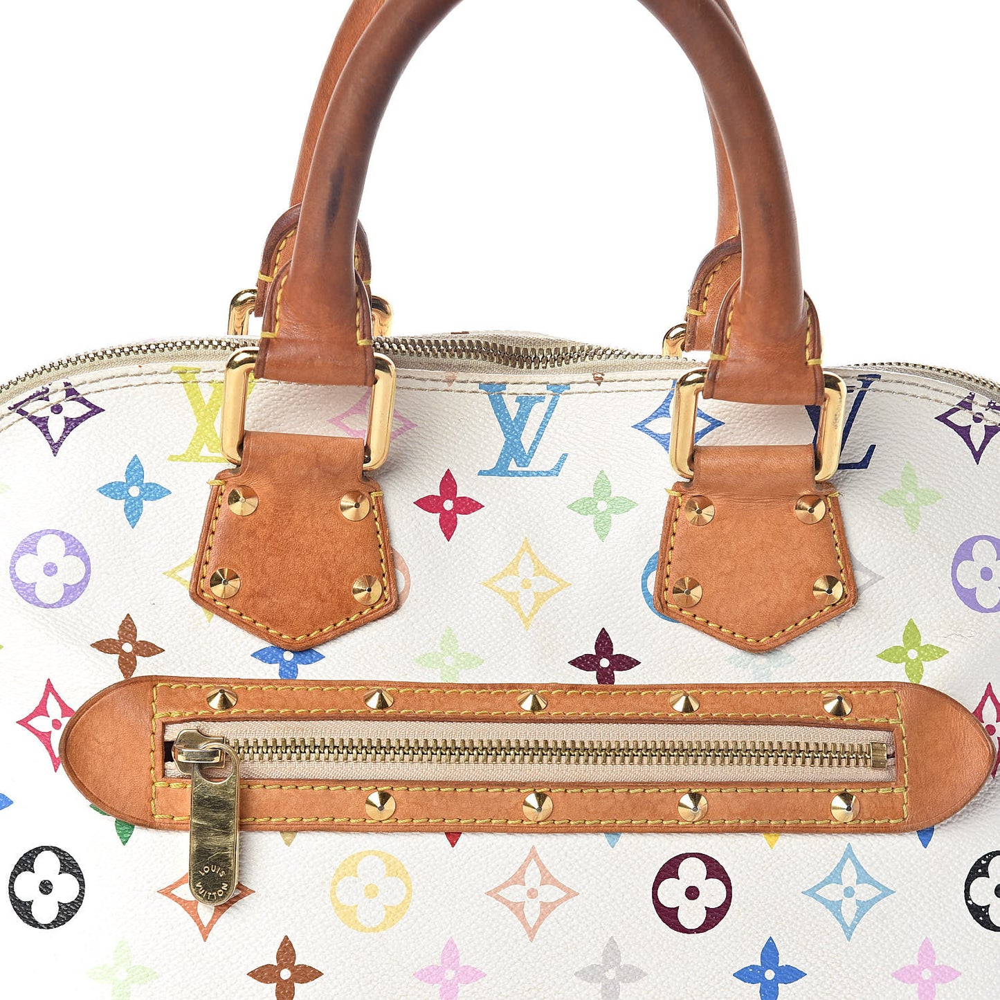 Monogram Multicolor Alma White