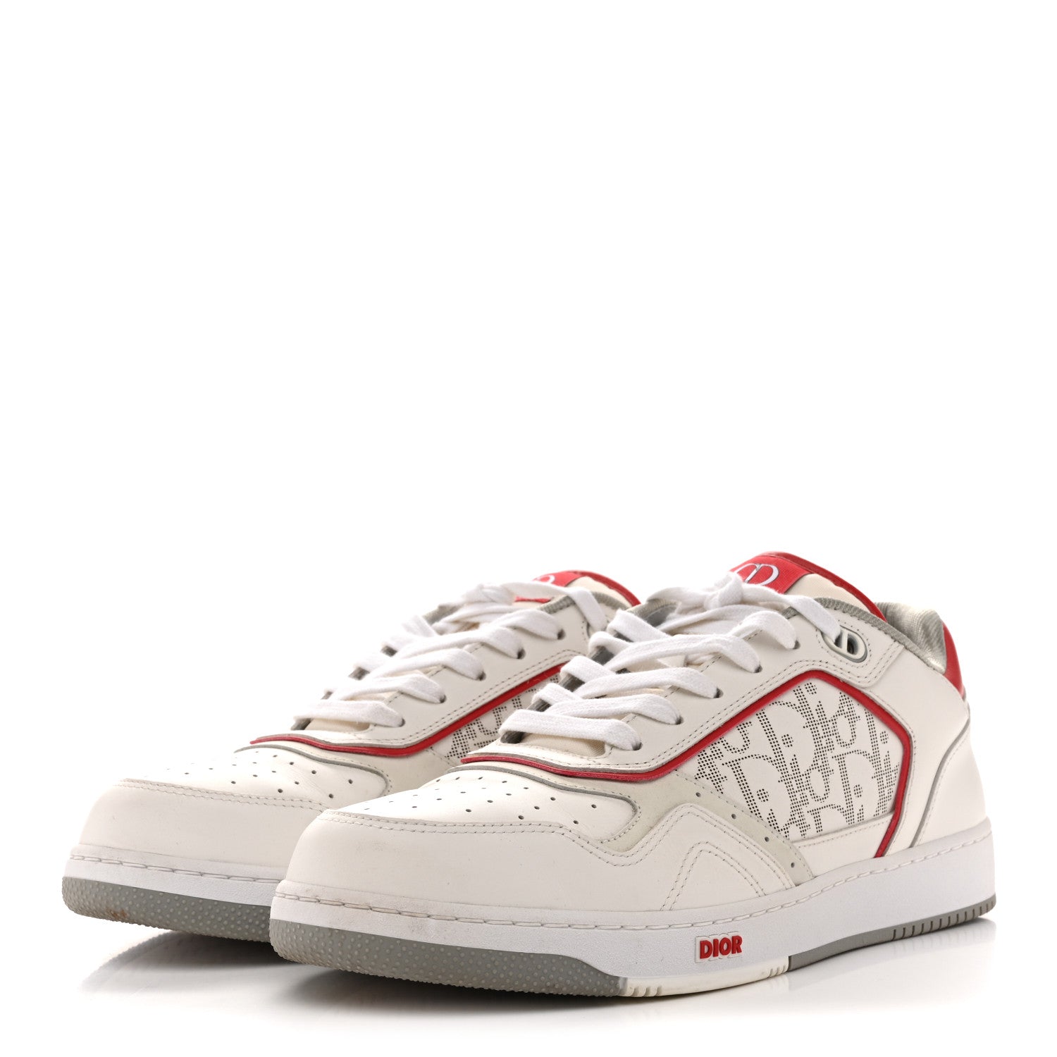 Christian Dior Smooth Calfskin Oblique Galaxy Perforated Mens B27