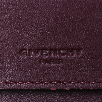 Givenchy Sugar Goatskin Pandora Double Zip Wallet Oxblood Red 7 of 10