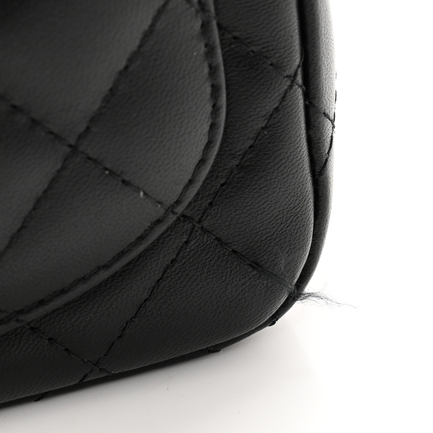 Chanel Lambskin Quilted Mini Square Flap Black 11 of 13