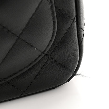 Chanel Lambskin Quilted Mini Square Flap Black 11 of 13