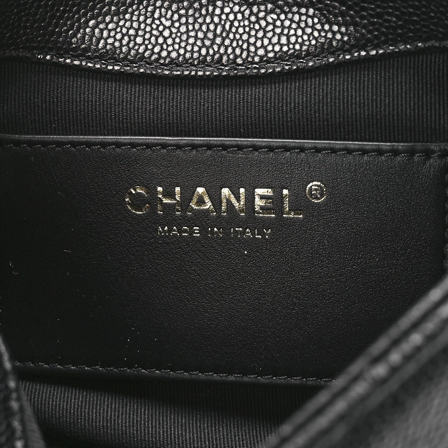 Chanel Caviar Quilted Mini Messenger Flap Black 6 of 11