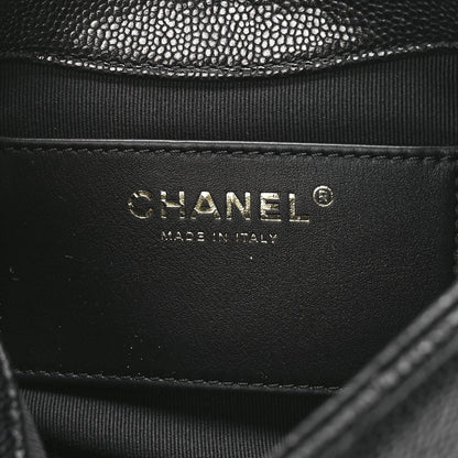 Chanel Caviar Quilted Mini Messenger Flap Black 6 of 11