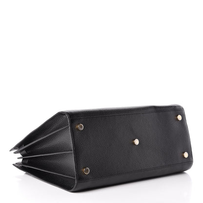 Saint Laurent Grained Calfskin Large Sac De Jour Carryall Black 4 of 12
