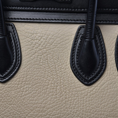 Celine Elephant Calfskin Nano Tri-Color Luggage Beige 11 of 13