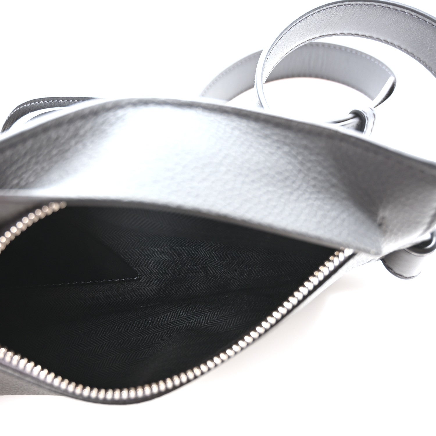 Loewe Soft Grained Calfskin Vertical T-Pocket Crossbody Bag Anthracite 5 of 10