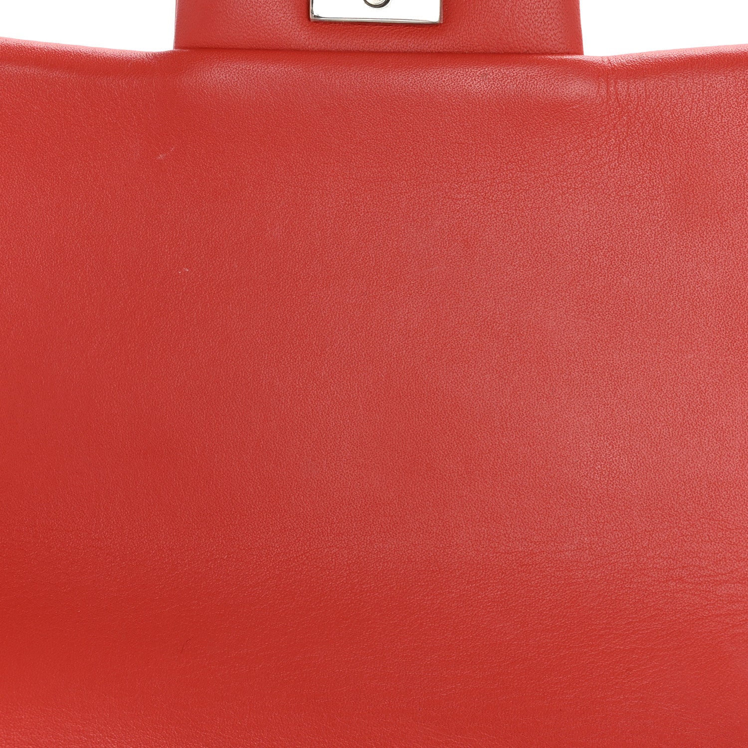 Chanel Patent Quilted Mini Square Flap Orange 11 of 12