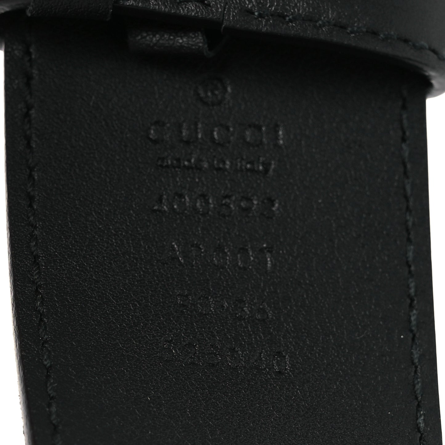 Calfskin Double G 40mm Belt 90 36 Black 90/36 Black