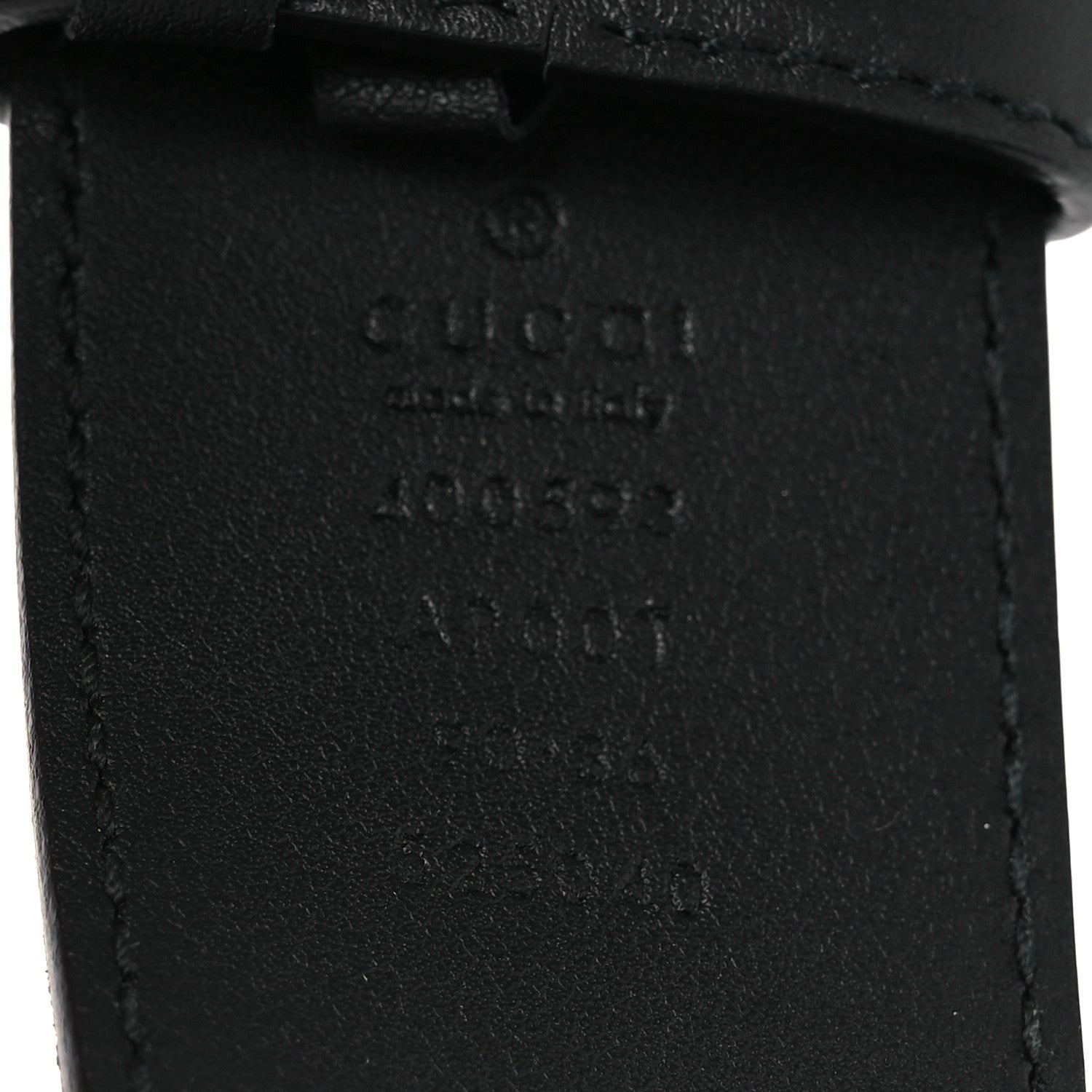 Gucci Calfskin Double G 40mm Belt 90 36 Black 90/36 Black 5 of 8