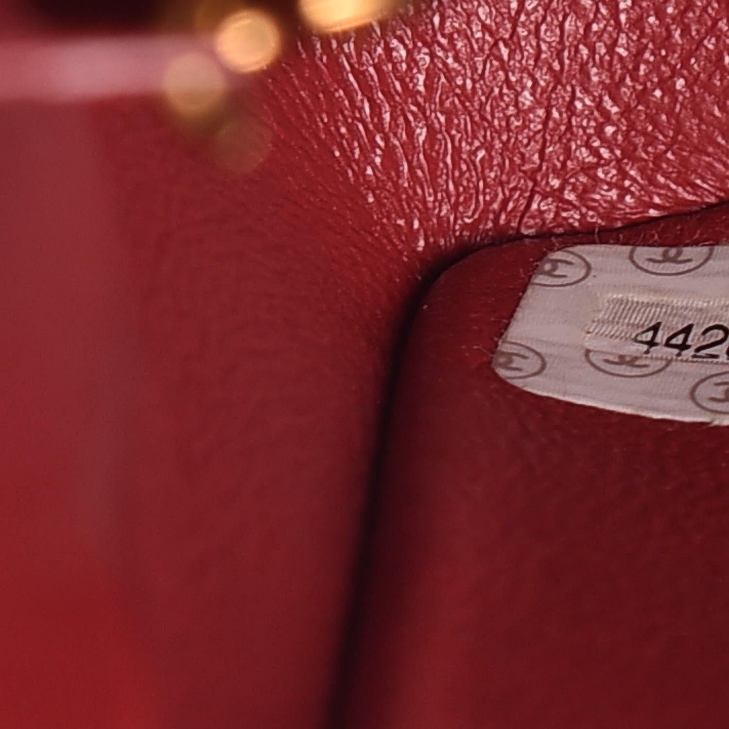 Chanel Lambskin Quilted Mini Square Flap Red 8 of 16